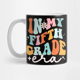 In My 5th Grade Era Groovy Retro Fifth Grade Back To School Mug